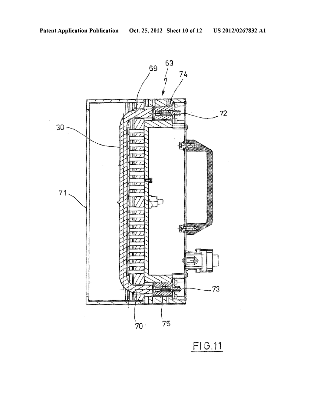 METHOD AND DEVICE FOR BLOW-MOLDING CONTAINERS - diagram, schematic, and image 11