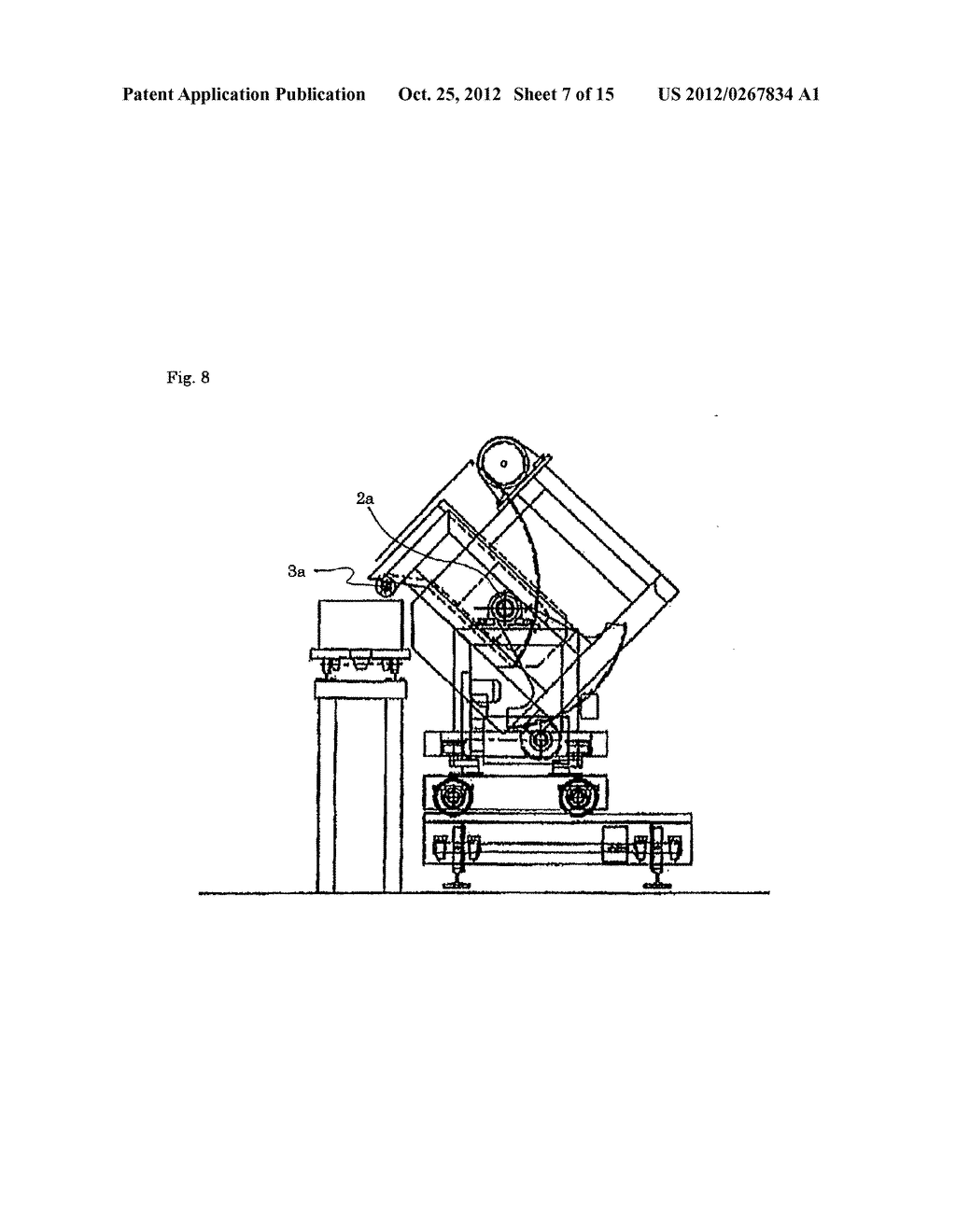 POURING EQUIPMENT HAVING MELTING FURNACE - diagram, schematic, and image 08