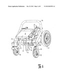 WHEELCHAIR HAVING A HEIGHT-ADJUSTABLE AND INCLINATION-ADJUSTABLE SEAT diagram and image