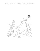 WHEELCHAIR HAVING A HEIGHT-ADJUSTABLE AND INCLINATION-ADJUSTABLE SEAT diagram and image