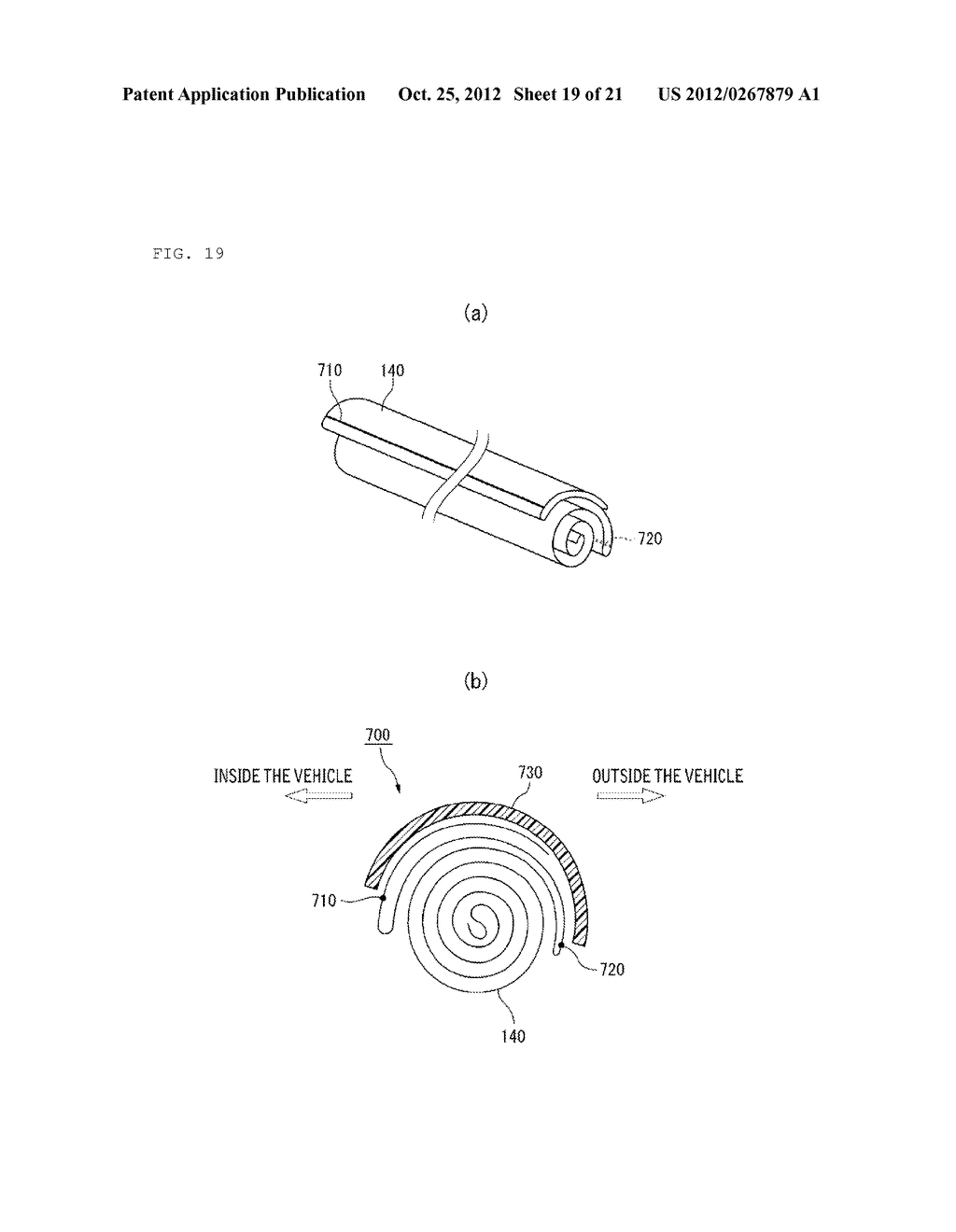 CURTAIN AIRBAG DEVICE - diagram, schematic, and image 20