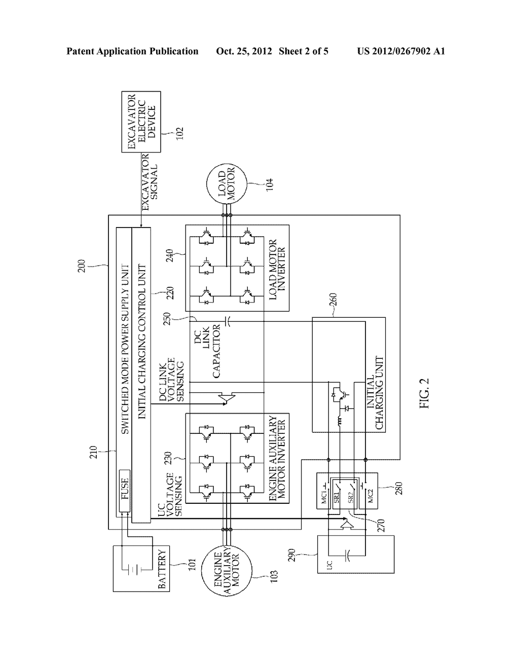 POWER CONVERTING DEVICE FOR HYBRID - diagram, schematic, and image 03