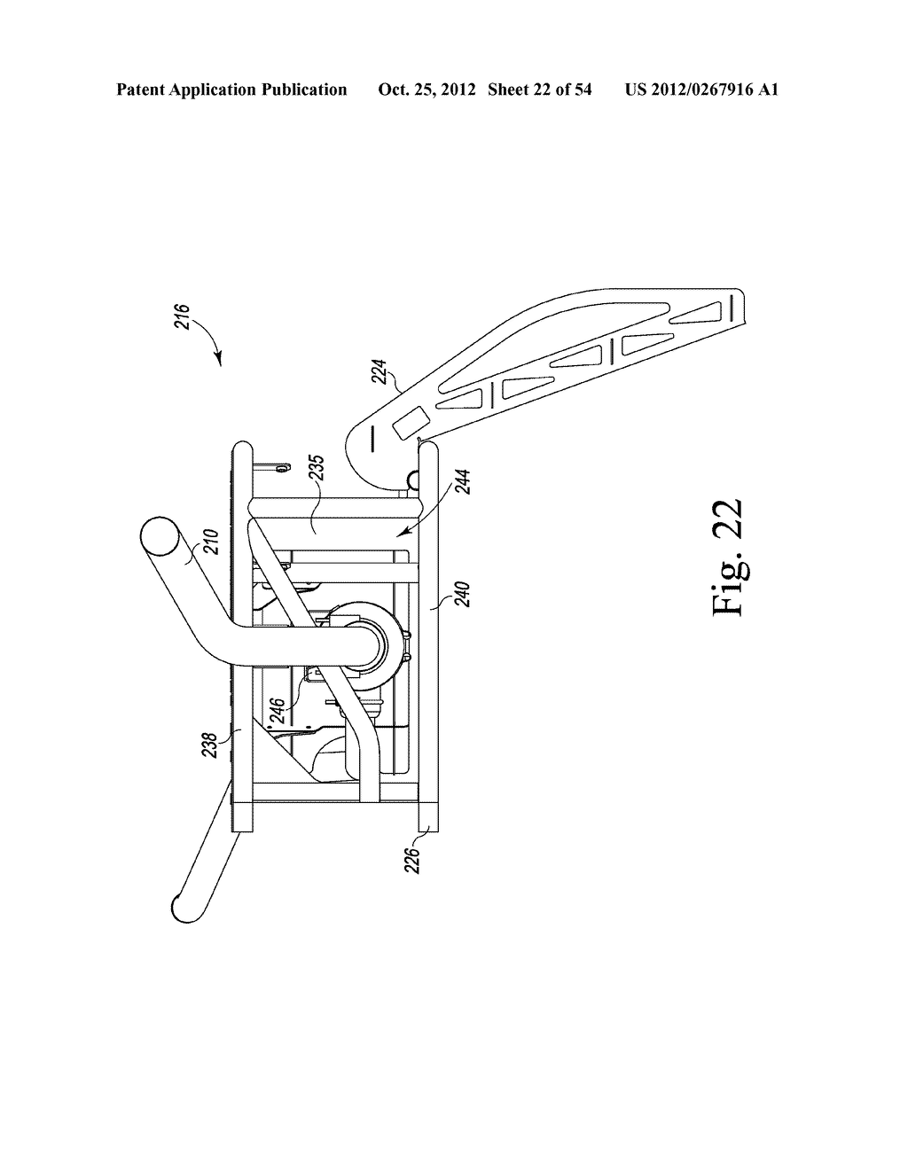 CAB ENTRY SYSTEM FOR A CROP SPRAYER - diagram, schematic, and image 23