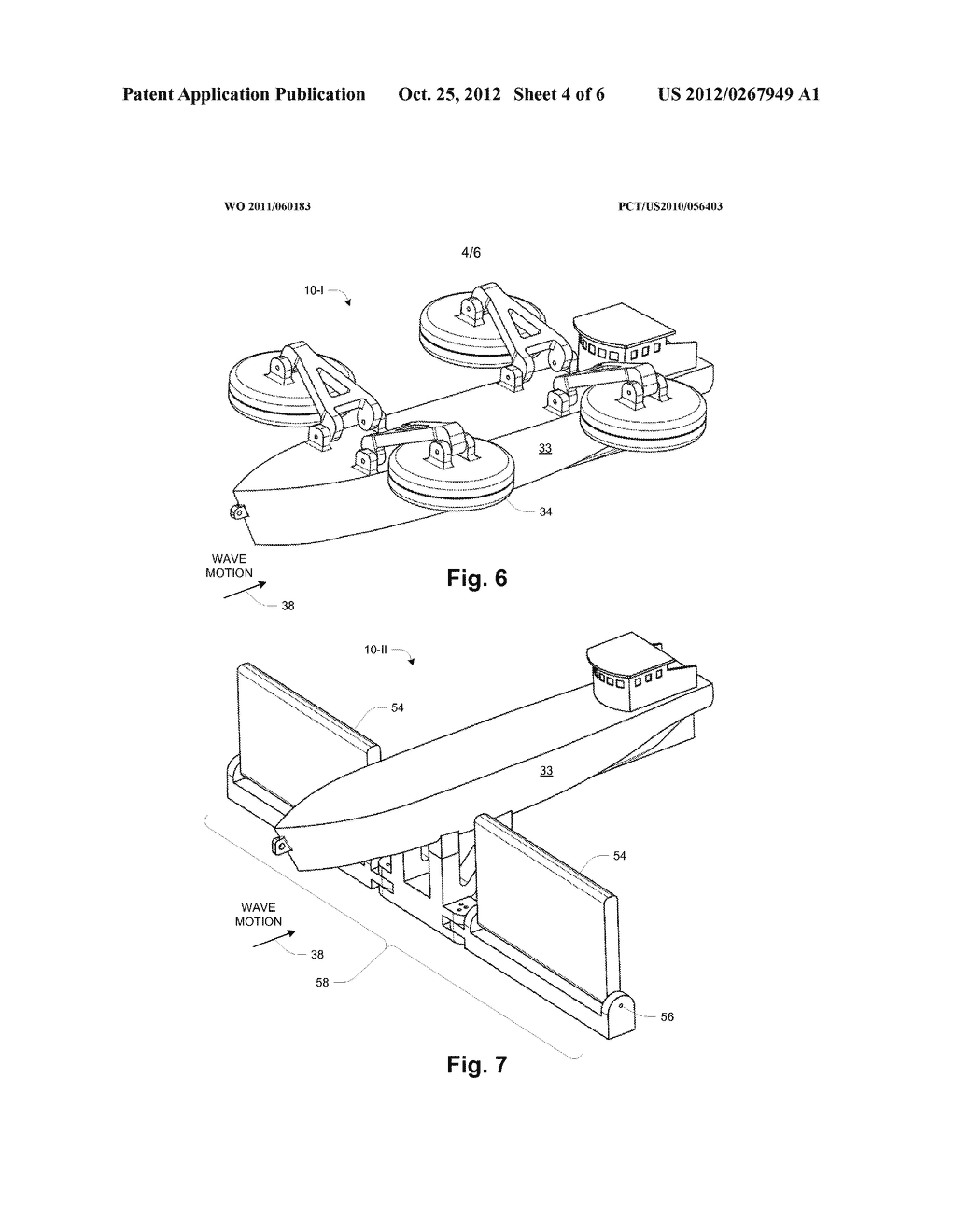 SYSTEM FOR WAVE ENERGY HARVESTING EMPLOYING TRANSPORT OF STORED ENERGY - diagram, schematic, and image 05