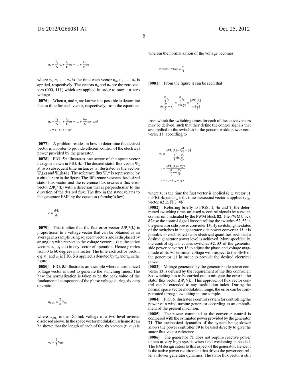 DIRECT POWER AND STATOR FLUX VECTOR CONTROL OF A GENERATOR FOR WIND ENERGY     CONVERSION SYSTEM - diagram, schematic, and image 18