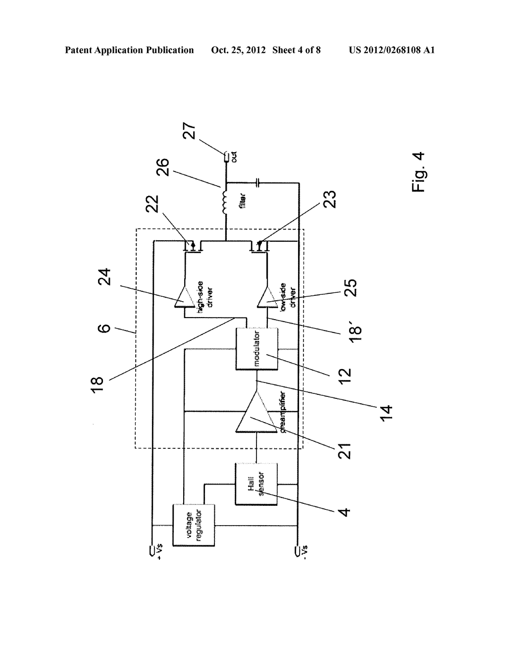 CURRENT SENSOR OPERATING IN ACCORDANCE WITH THE PRINCIPLE OF COMPENSATION - diagram, schematic, and image 05