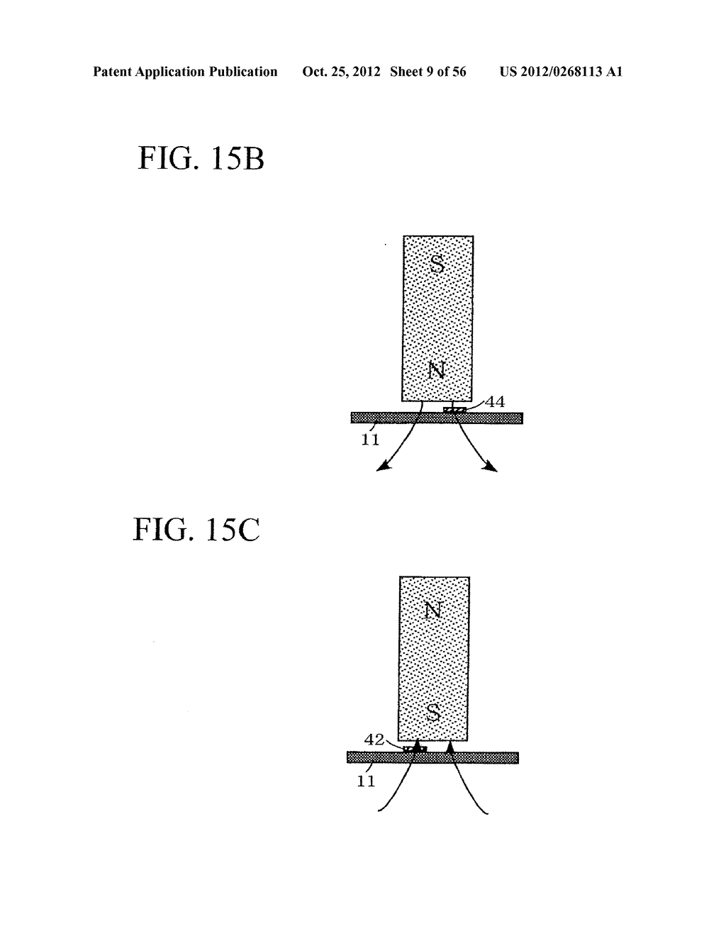 THREE-AXIS MAGNETIC SENSOR AND METHOD FOR MANUFACTURING THE SAME - diagram, schematic, and image 10