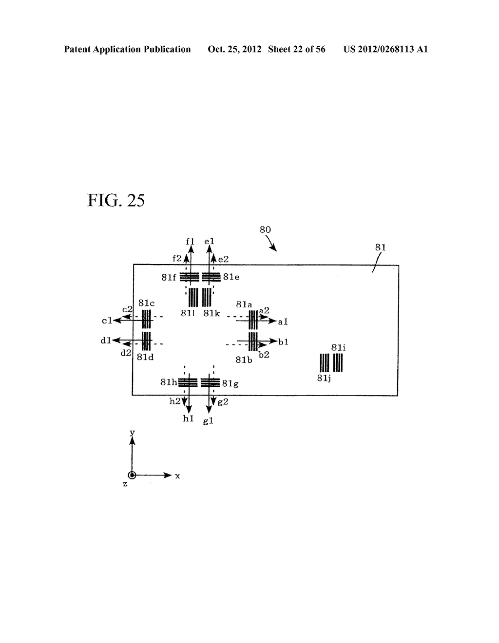 THREE-AXIS MAGNETIC SENSOR AND METHOD FOR MANUFACTURING THE SAME - diagram, schematic, and image 23