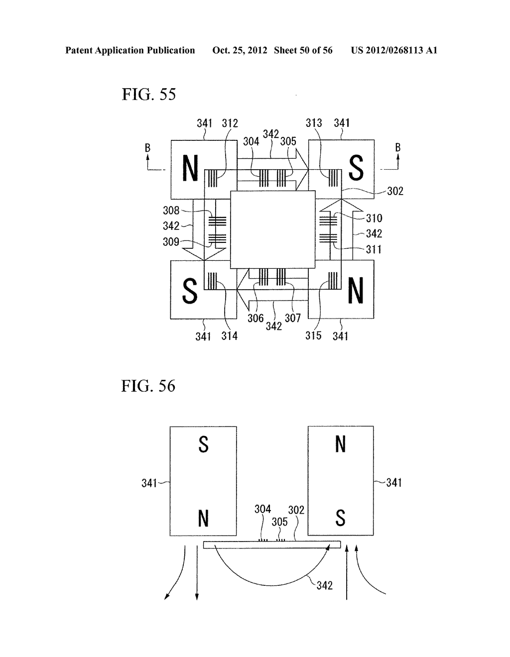 THREE-AXIS MAGNETIC SENSOR AND METHOD FOR MANUFACTURING THE SAME - diagram, schematic, and image 51