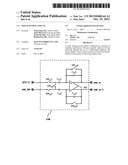 TOUCH SENSING CIRCUIT diagram and image