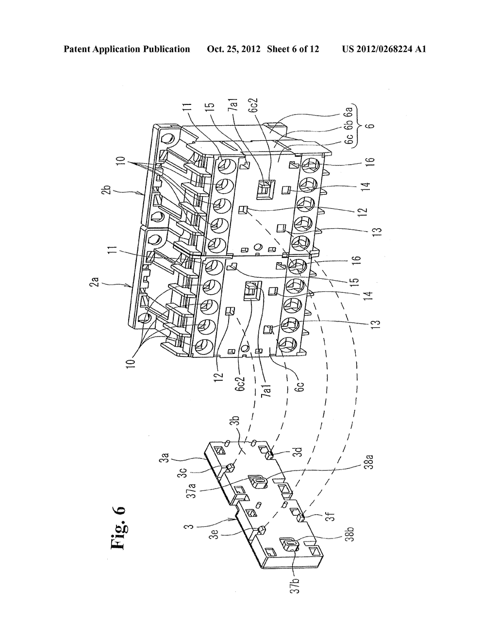 MOUNTING UNIT FOR ELECTROMAGNETIC CONTACTOR AND CONNECTION STRUCTURE OF     ELCTROMAGNETIC CONTACTOR USING THE SAME - diagram, schematic, and image 07