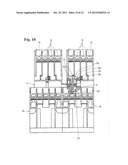 MOUNTING UNIT FOR ELECTROMAGNETIC CONTACTOR AND CONNECTION STRUCTURE OF     ELCTROMAGNETIC CONTACTOR USING THE SAME diagram and image