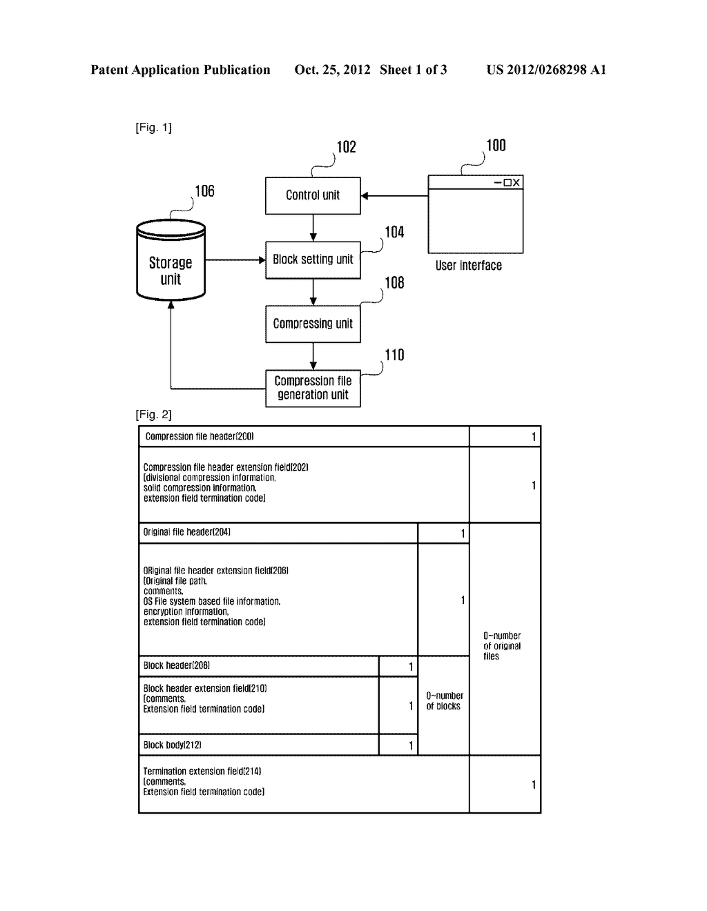 METHOD AND APPARATUS FOR COMPRESSING AND DECOMPRESSING BLOCK UNIT DATA - diagram, schematic, and image 02