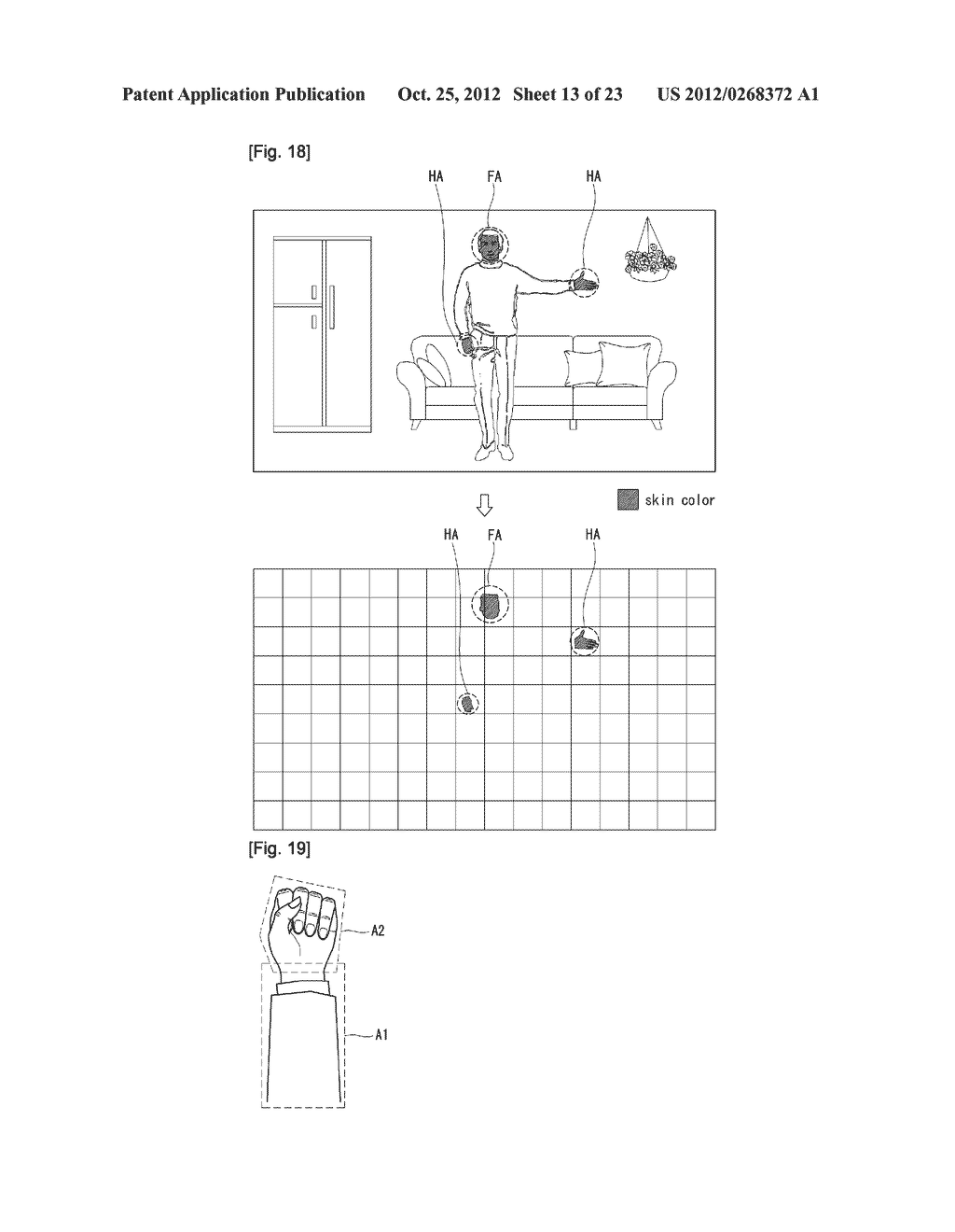 METHOD AND ELECTRONIC DEVICE FOR GESTURE RECOGNITION - diagram, schematic, and image 14