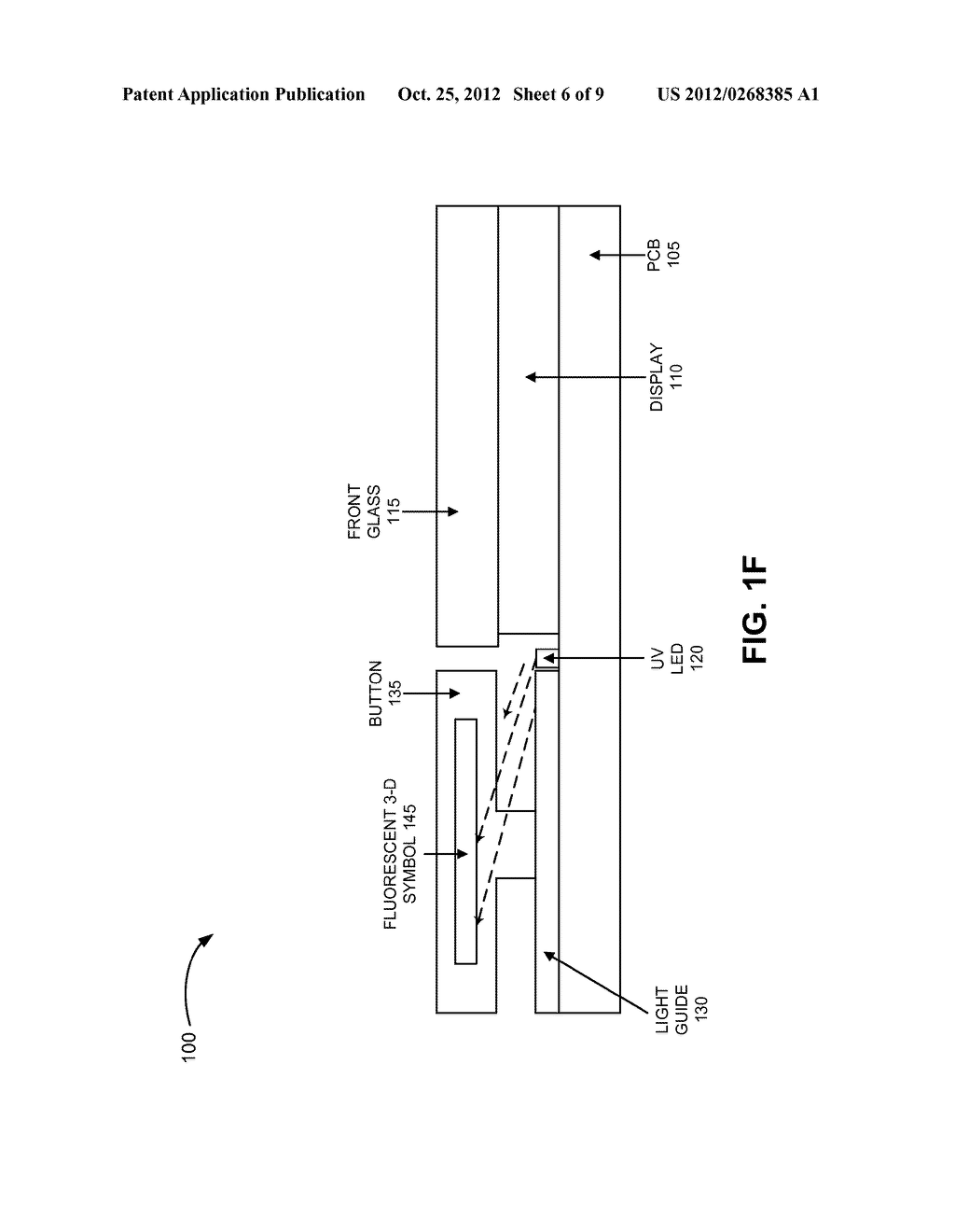 UV-ILLUMINATED SYMBOLS FOR A USER DEVICE - diagram, schematic, and image 07