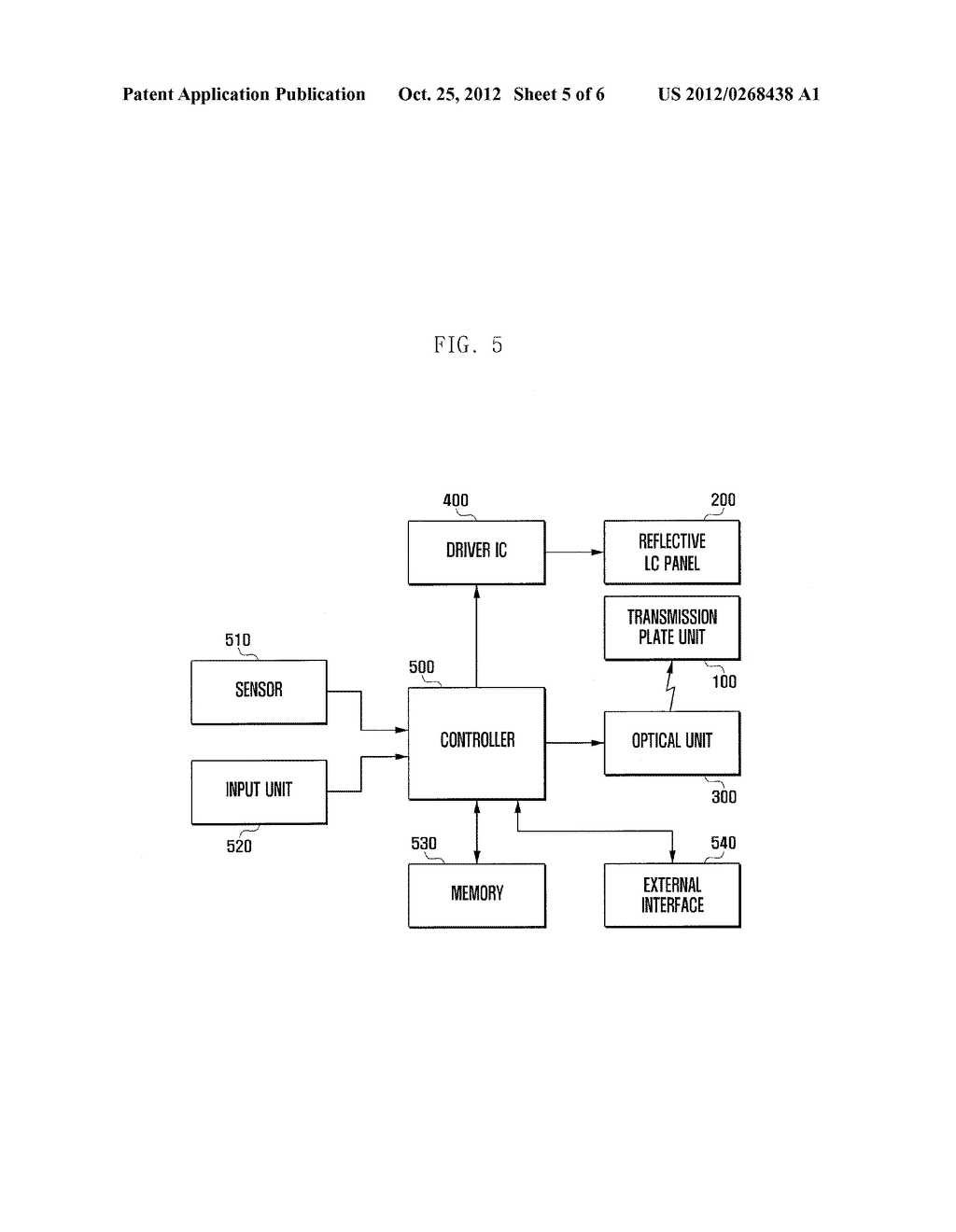 DISPLAY WITH A REFLECTIVE LC PANEL, AND THE DISPLAY METHOD - diagram, schematic, and image 06