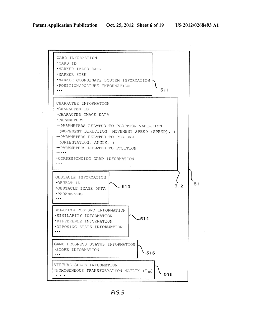 INFORMATION PROCESSING SYSTEM FOR AUGMENTED REALITY - diagram, schematic, and image 07