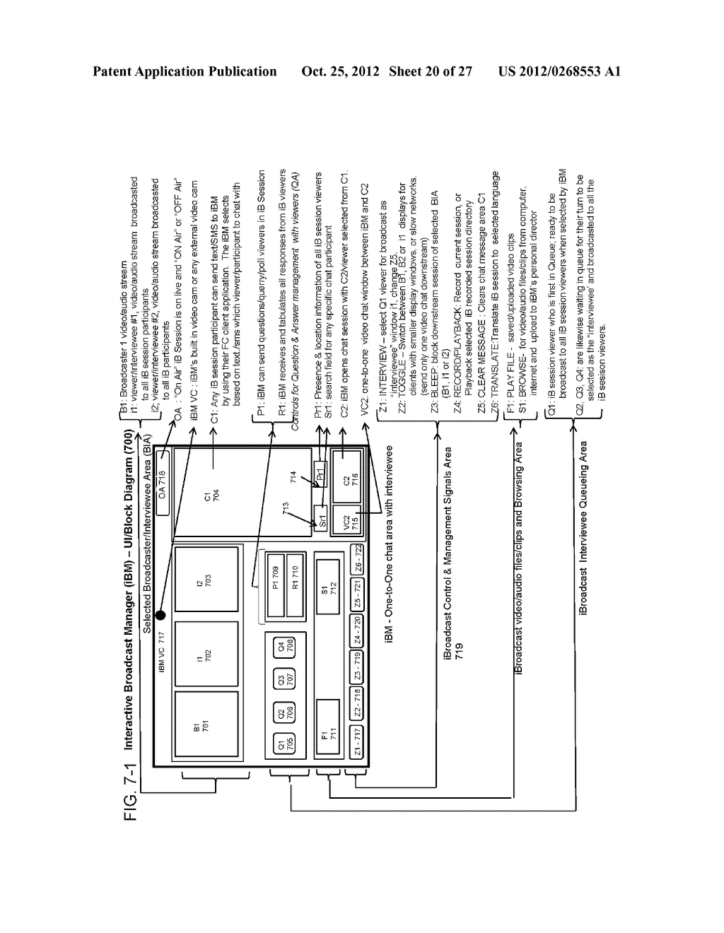 Flow-Control Based Switched Group Video Chat and Real-Time Interactive     Broadcast - diagram, schematic, and image 21