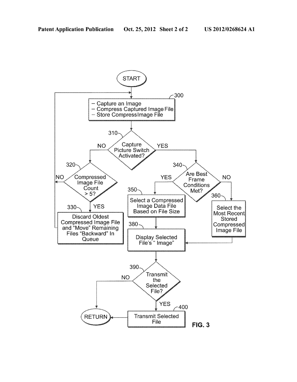 FRAME SELECTION TO PROVIDE FOR A ZERO SHUTTER LAG IN A DIGITAL CAMERA - diagram, schematic, and image 03