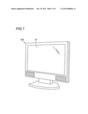 Display, Television Set and Liquid Crystal Television Set diagram and image