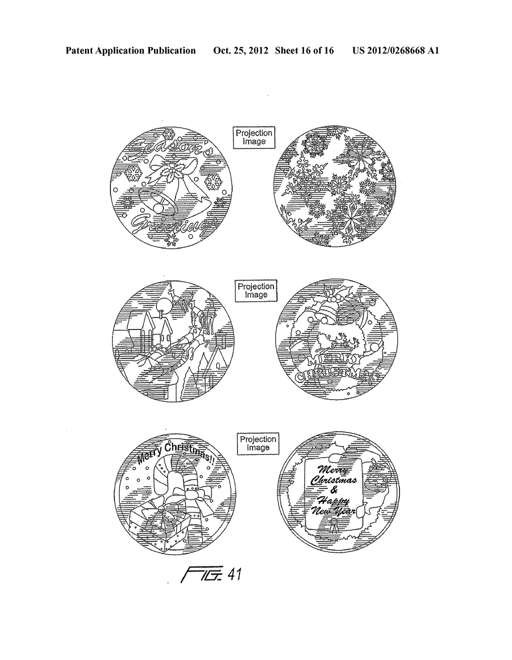 PROJECTION DEVICE FOR A VARIETY OF LIGHT DEVICE - diagram, schematic, and image 17