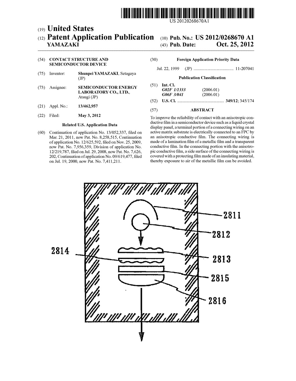 CONTACT STRUCTURE AND SEMICONDUCTOR DEVICE - diagram, schematic, and image 01