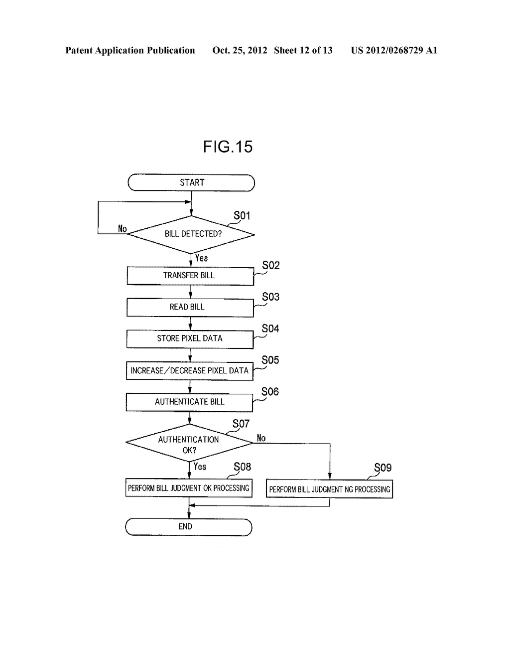 SHEET IDENTIFYING DEVICE - diagram, schematic, and image 13