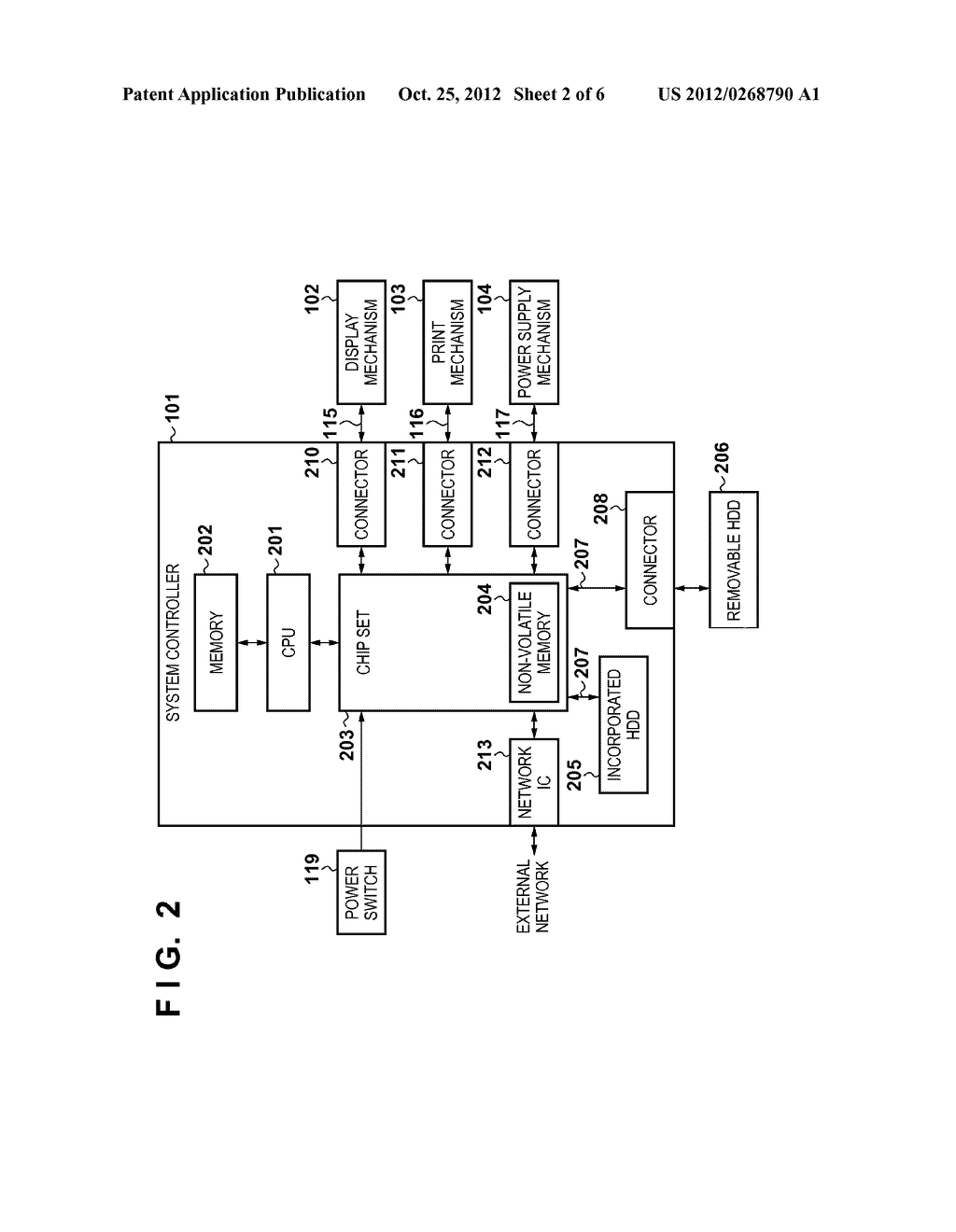 IMAGE FORMING APPARATUS AND METHOD OF CONTROLLING THE APPARATUS - diagram, schematic, and image 03
