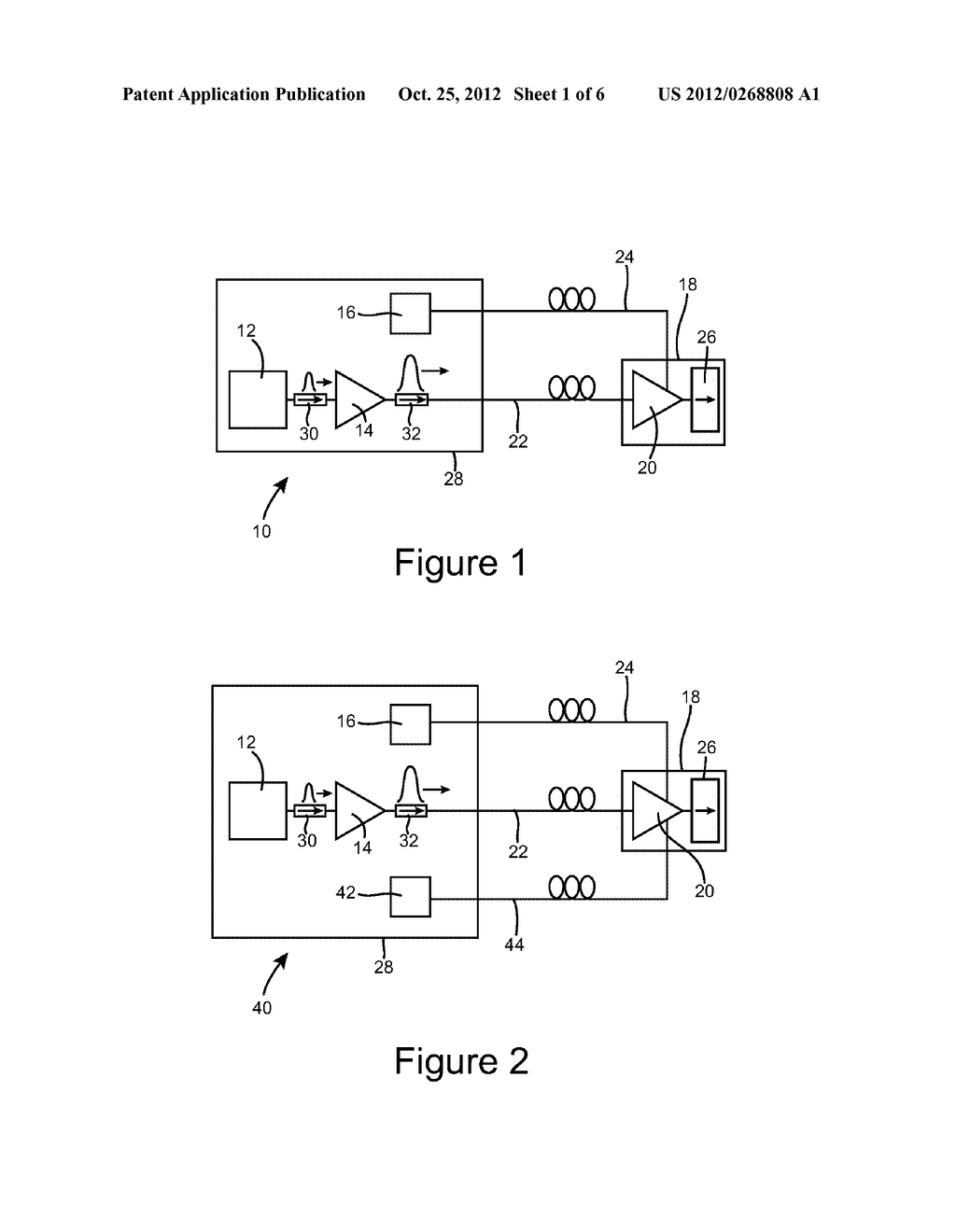 Optical Source with Remote Optical Head Outputting High Power Short     Optical Pulses - diagram, schematic, and image 02