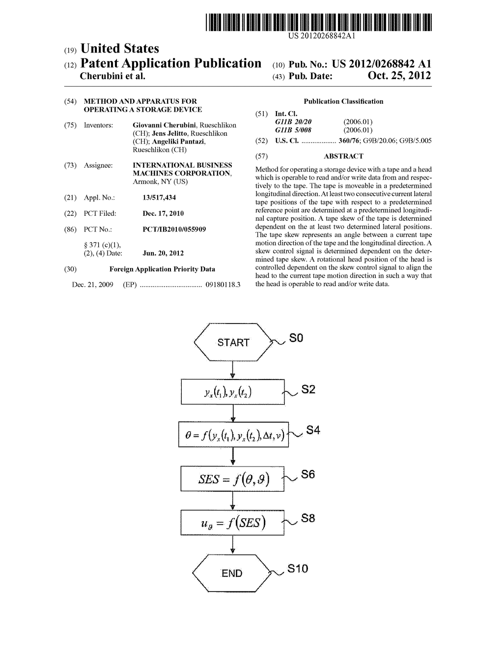 METHOD AND APPARATUS FOR OPERATING A STORAGE DEVICE - diagram, schematic, and image 01