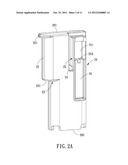 EXTENSION POSITIONING STRUCTURE FOR A PORTABLE MEMORY DEVICE diagram and image