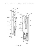 EXTENSION POSITIONING STRUCTURE FOR A PORTABLE MEMORY DEVICE diagram and image