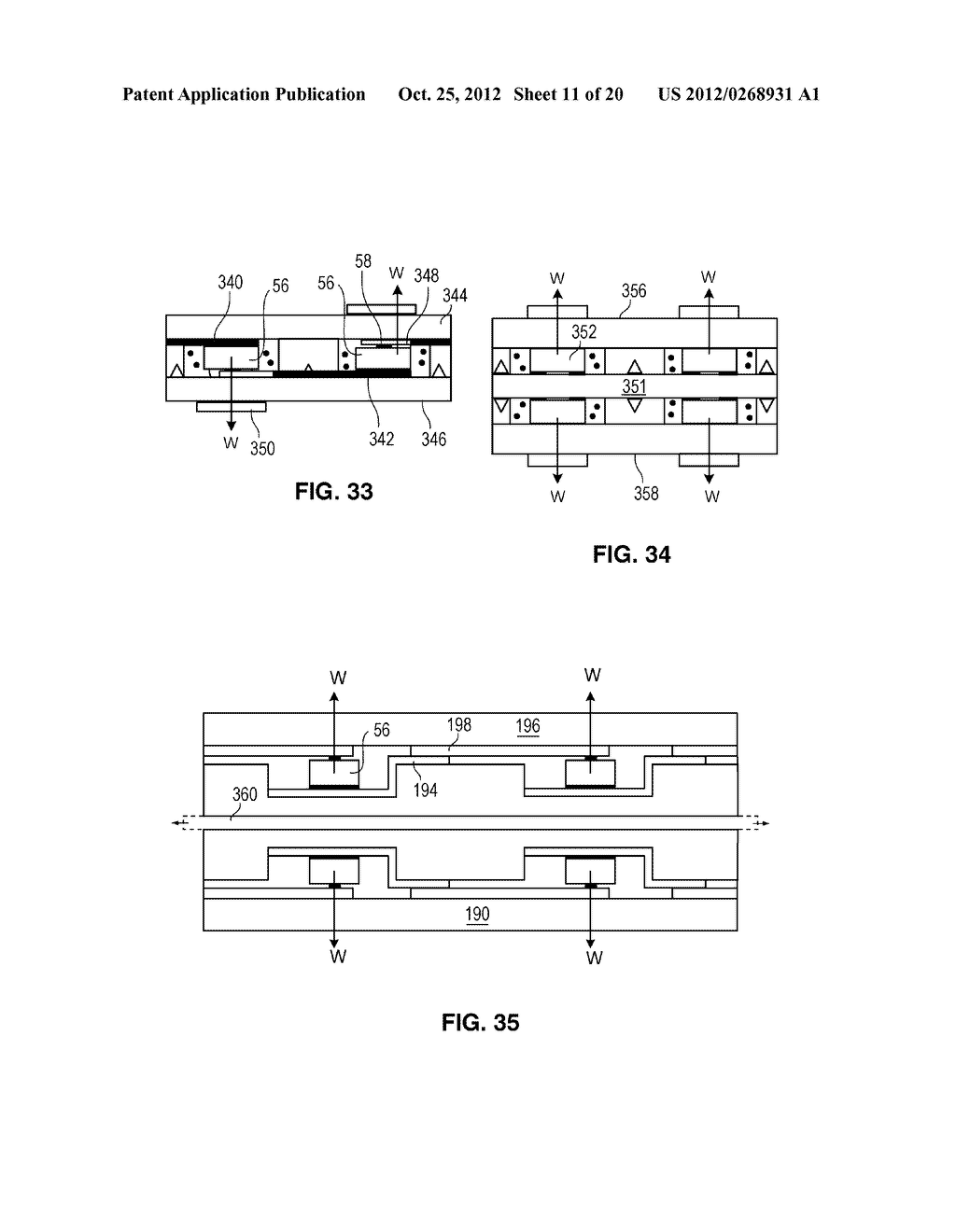 Solid State Bidirectional Light Sheet for General Illumination - diagram, schematic, and image 12