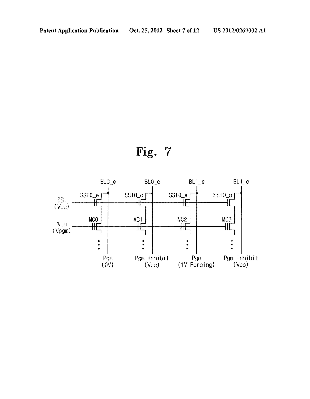 PROGRAMMING METHOD FOR NONVOLATILE MEMORY DEVICE - diagram, schematic, and image 08