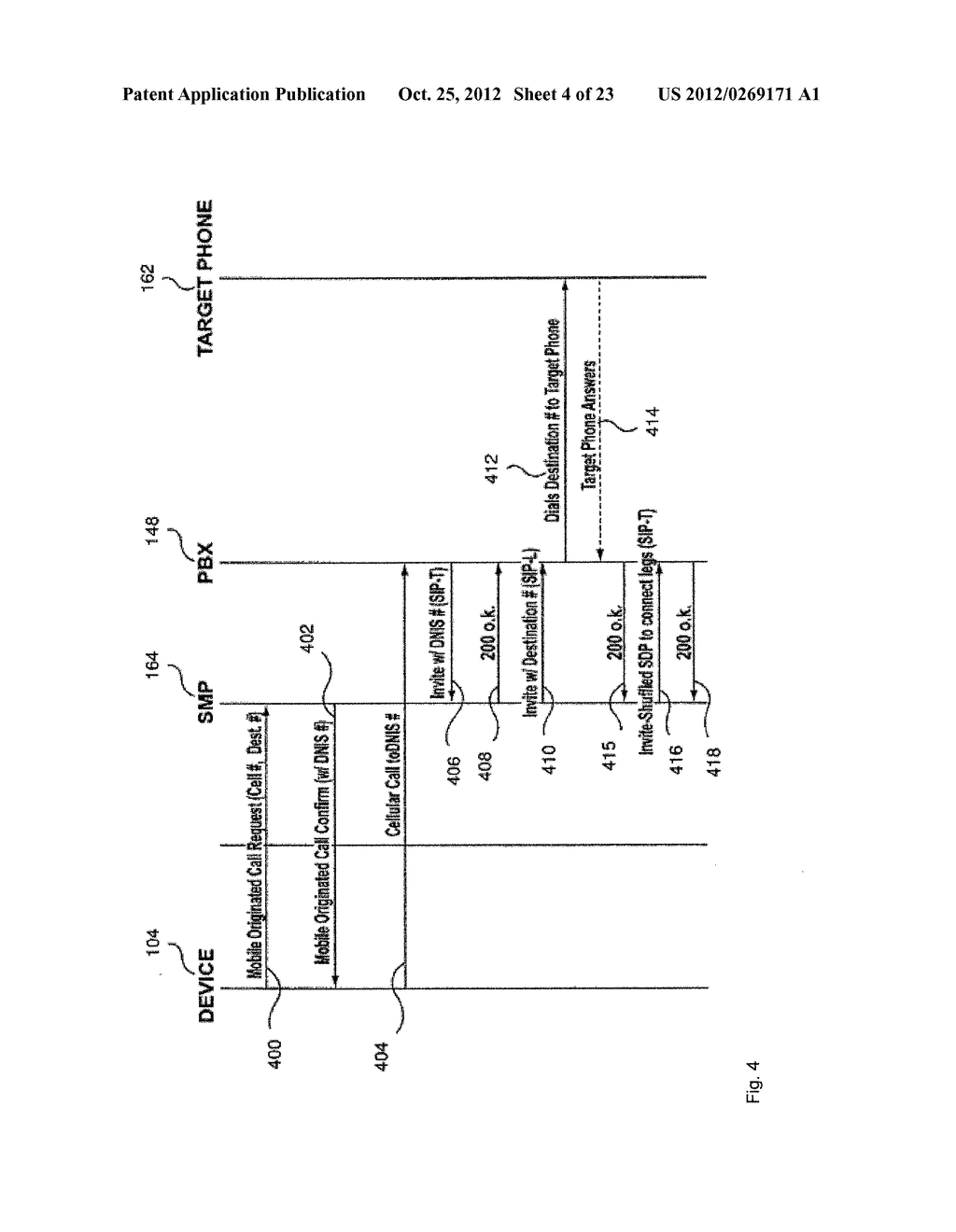 METHOD, SYSTEM AND APPARATUS FOR MANAGING CALL HANDOFF - diagram, schematic, and image 05