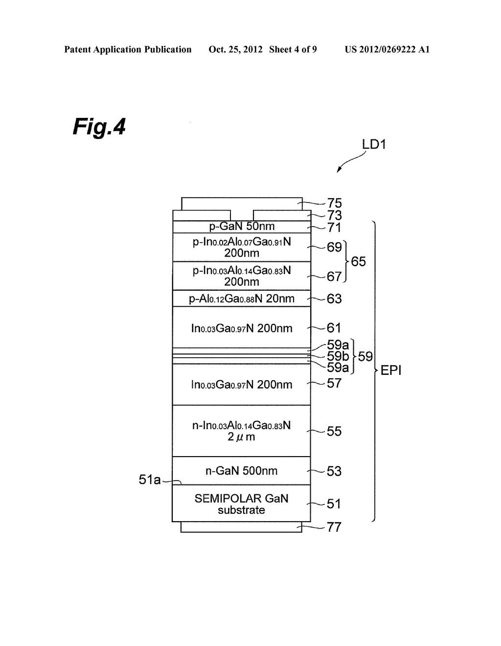 NITRIDE SEMICONDUCTOR LASER AND EPITAXIAL SUBSTRATE - diagram, schematic, and image 05