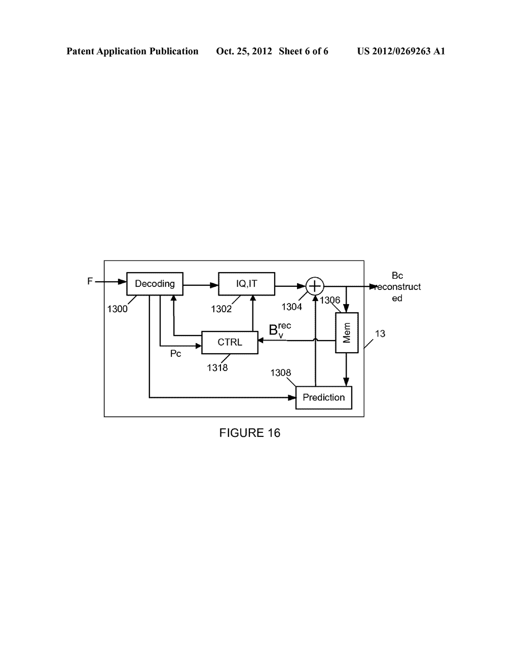 METHOD FOR CODING AND METHOD FOR RECONSTRUCTION OF A BLOCK OF AN IMAGE - diagram, schematic, and image 07