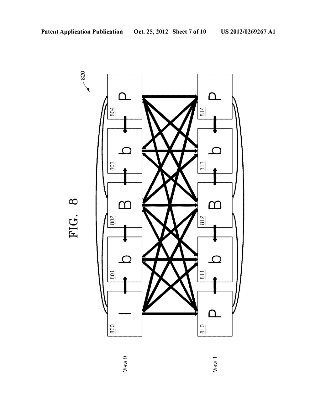 METHOD AND APPARATUS FOR UNIFIED SCALABLE VIDEO ENCODING FOR MULTI-VIEW     VIDEO AND METHOD AND APPARATUS FOR UNIFIED SCALABLE VIDEO DECODING FOR     MULTI-VIEW VIDEO - diagram, schematic, and image 08