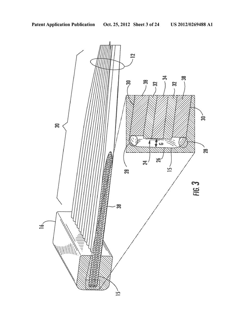 METHODS FOR PREPARATION AND DISPOSING OF AN OPTICAL FIBER(S) INTO A BLIND     HOLE(S) AND RELATED ASSEMBLIES AND METHODS OF MAKING SAME - diagram, schematic, and image 04