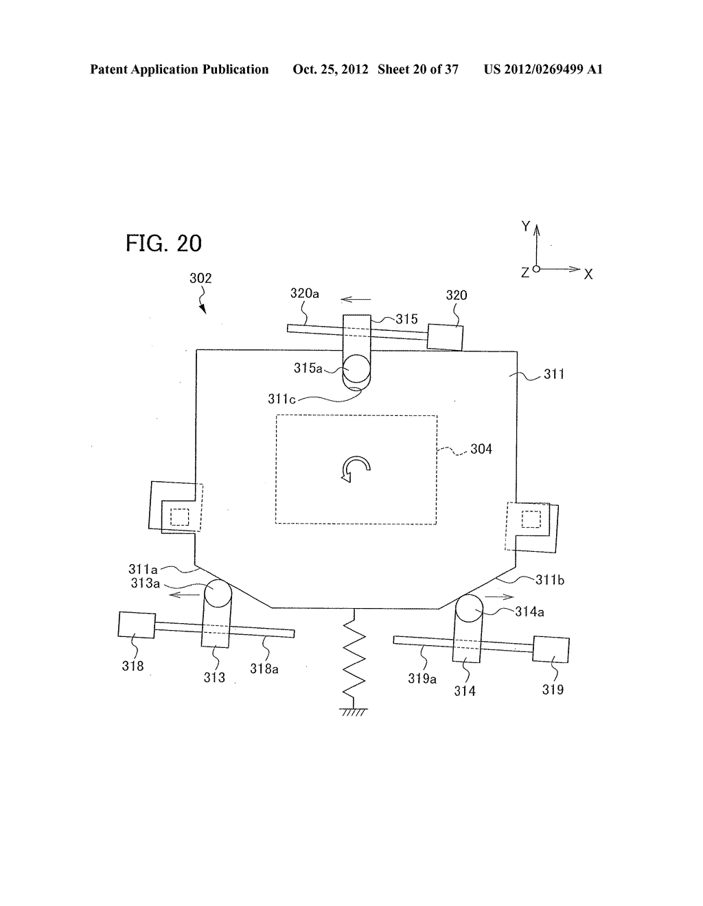 DRIVING MECHANISM AND OPTICAL EQUIPMENT - diagram, schematic, and image 21