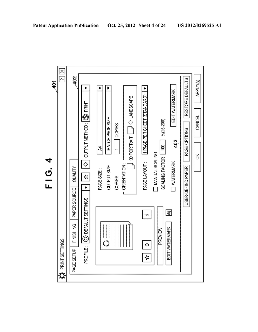 PRINTING CONTROL APPARATUS AND PRINTING CONTROL METHOD - diagram, schematic, and image 05