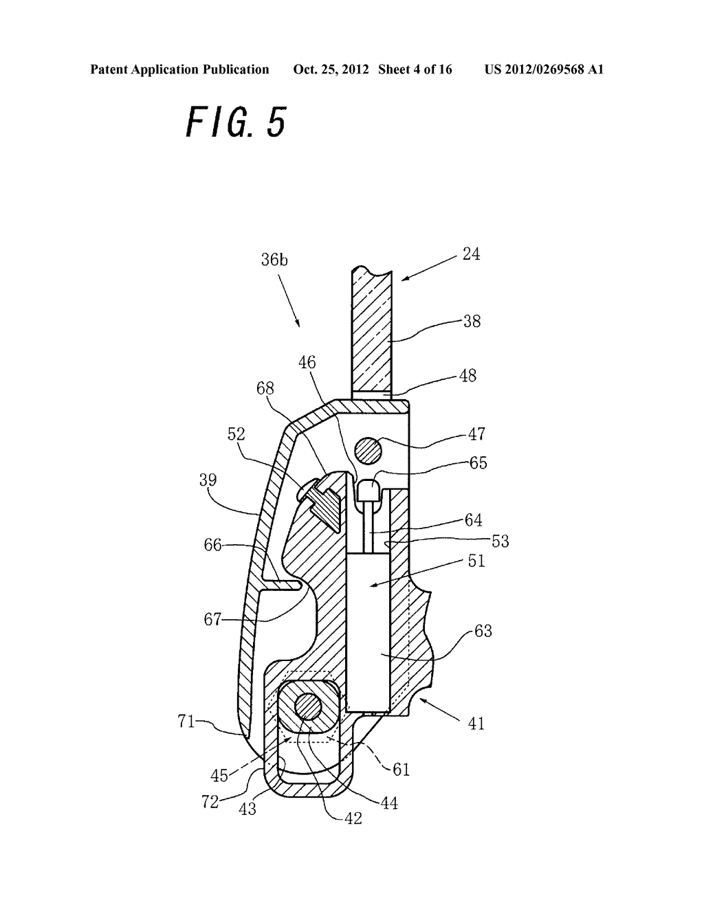 Movable Wall Portion Attachment Mechanism of Incubator - diagram, schematic, and image 05