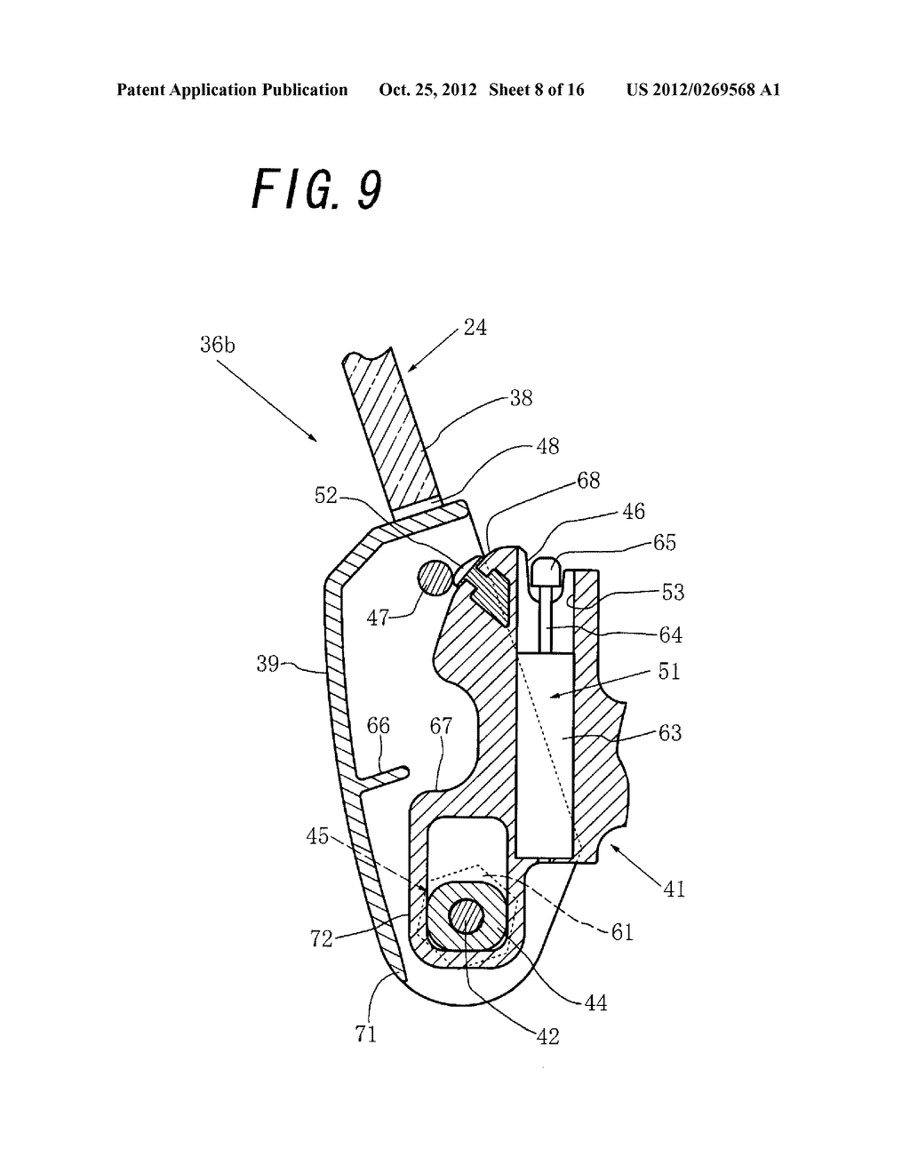 Movable Wall Portion Attachment Mechanism of Incubator - diagram, schematic, and image 09