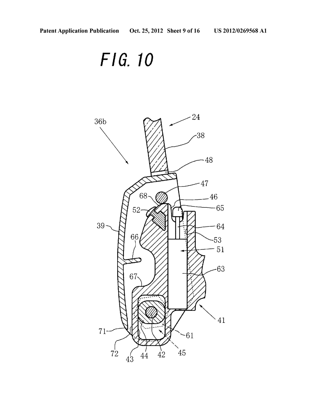 Movable Wall Portion Attachment Mechanism of Incubator - diagram, schematic, and image 10