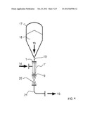 DEVICE FOR FEEDING A FLUID INTO A SOLID-CONVEYING LINE diagram and image