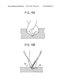 DRILL FOR COMPOSITE MATERIAL AS WELL AS MACHINING METHOD USING SAME AND     MACHINING APPARATUS USING SAME diagram and image