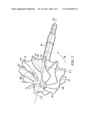 Hub features for turbocharger wheel diagram and image