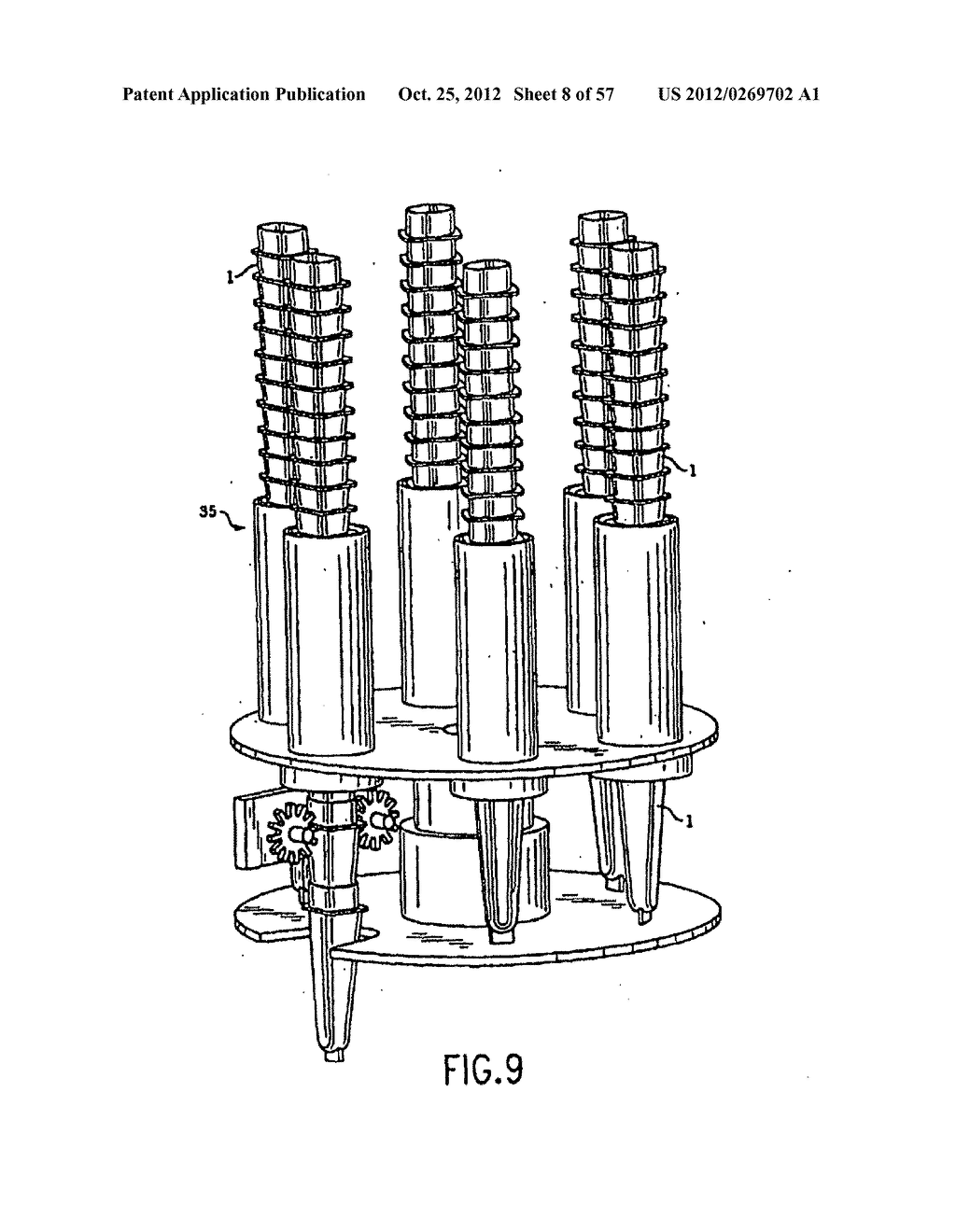 STRUCTURE AND METHOD FOR HANDLING MAGNETIC PARTICLES IN BIOLOGICAL ASSAYS - diagram, schematic, and image 09