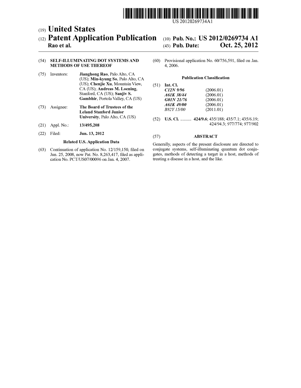 Self-Illuminating Dot Systems and Methods of Use Thereof - diagram, schematic, and image 01