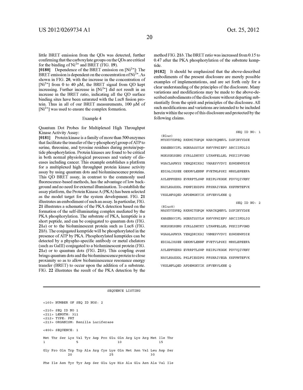 Self-Illuminating Dot Systems and Methods of Use Thereof - diagram, schematic, and image 43